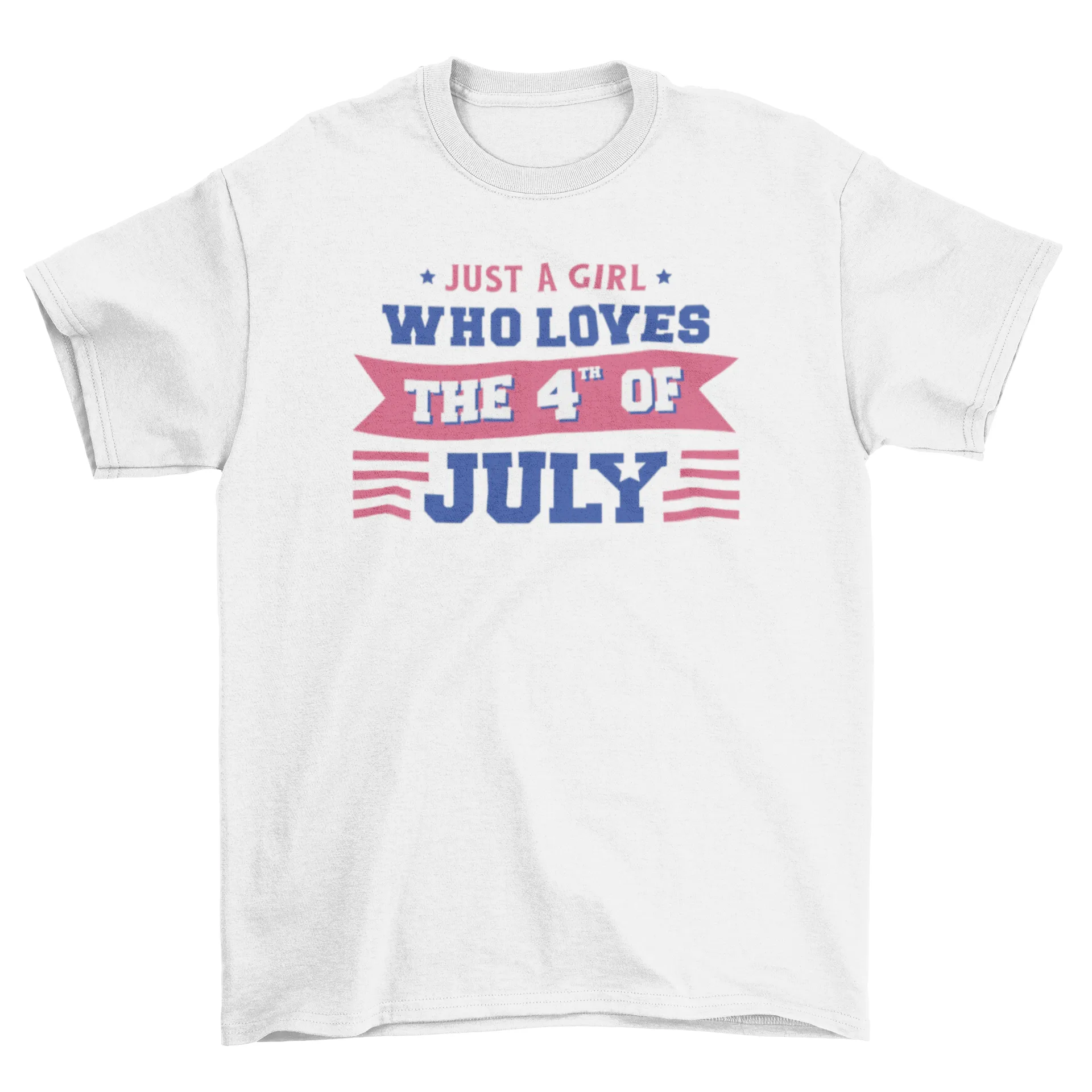 4th of July Girl T-Shirt