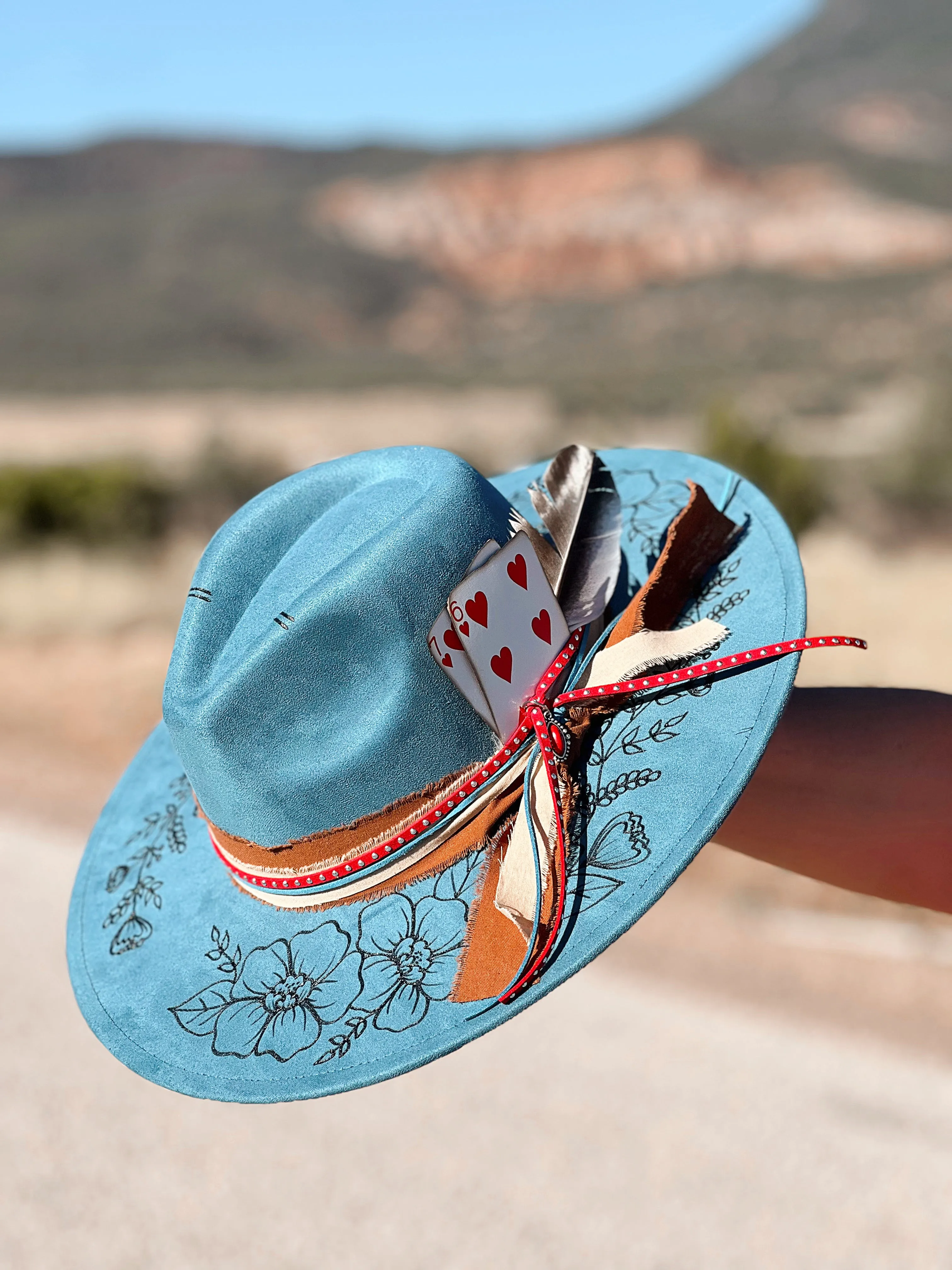 ‘76 Hand Burned Hat