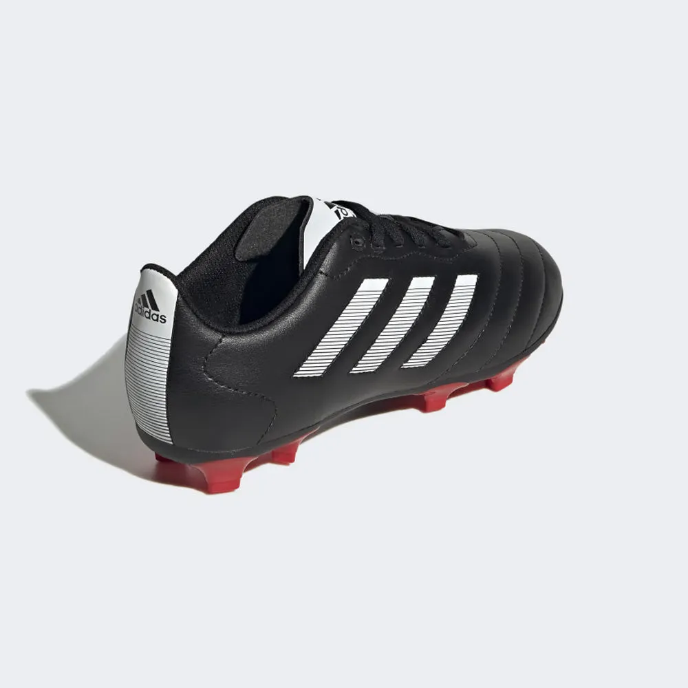 Adidas Goletto VIII Jnr FG Football Boots (Black/White/Red)