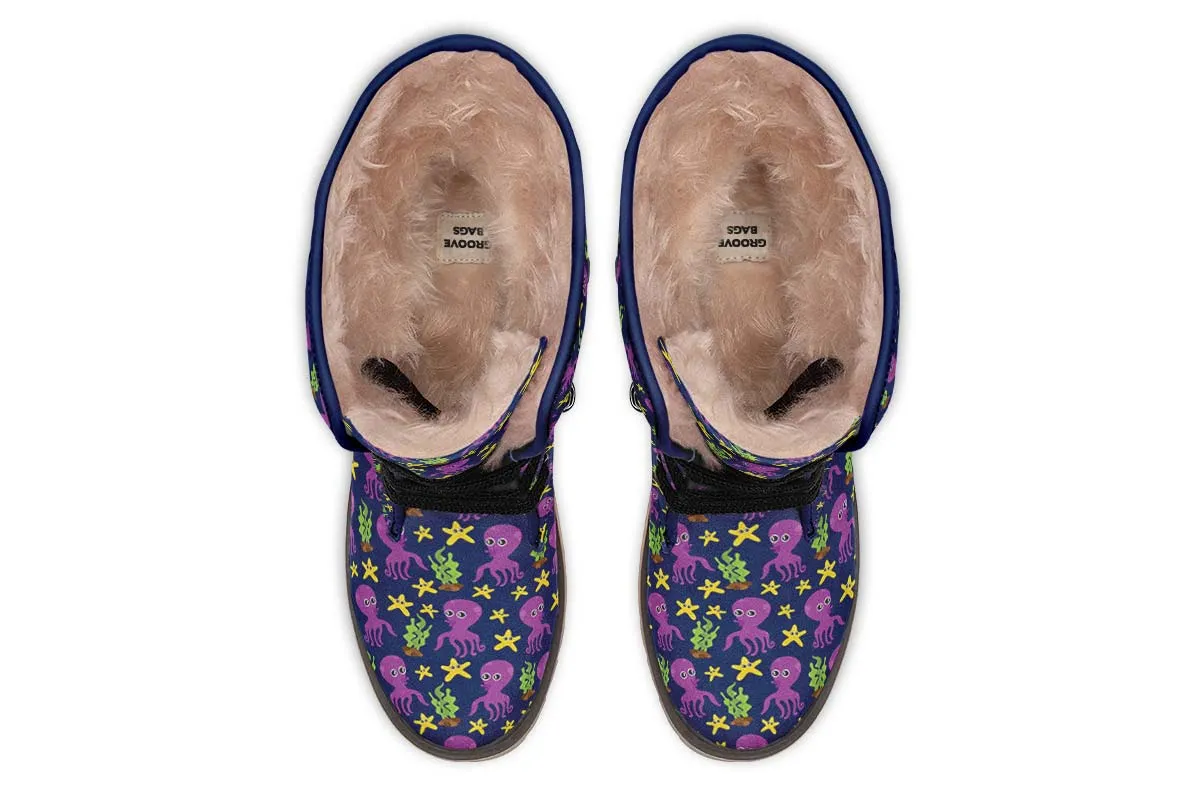 Adorable Octopus Polar Vibe Boots