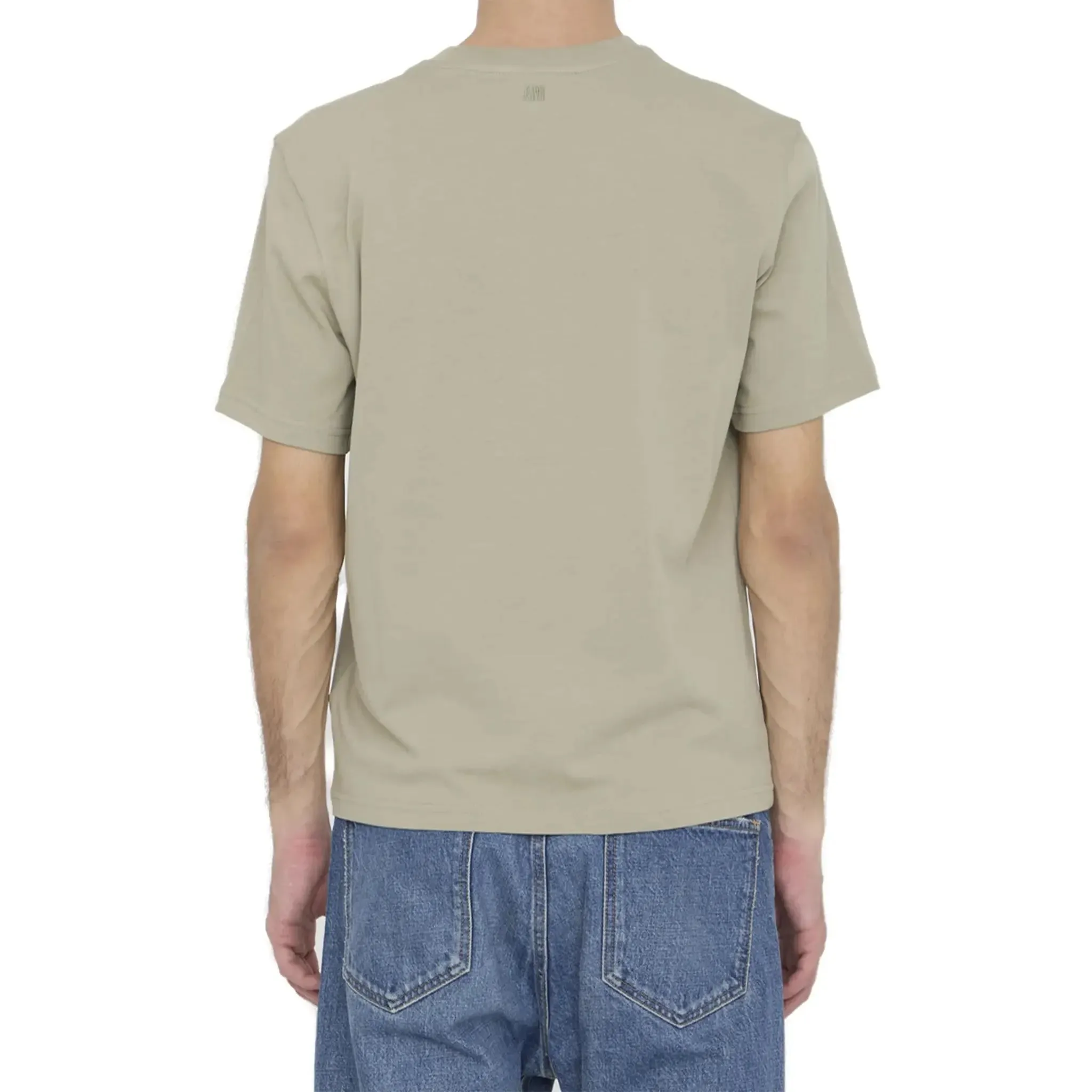 Ami Paris ADC Cotton Beige T Shirt