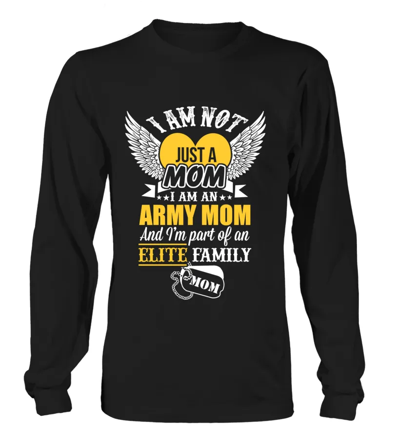 Army Mom Elite Family T-shirts