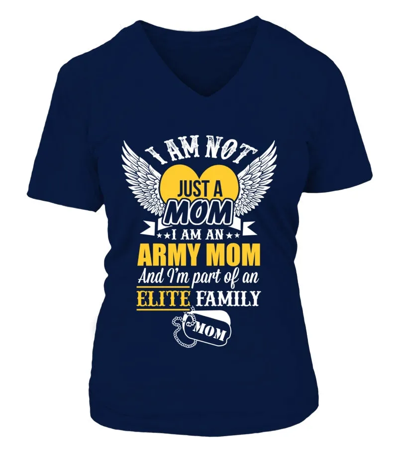 Army Mom Elite Family T-shirts