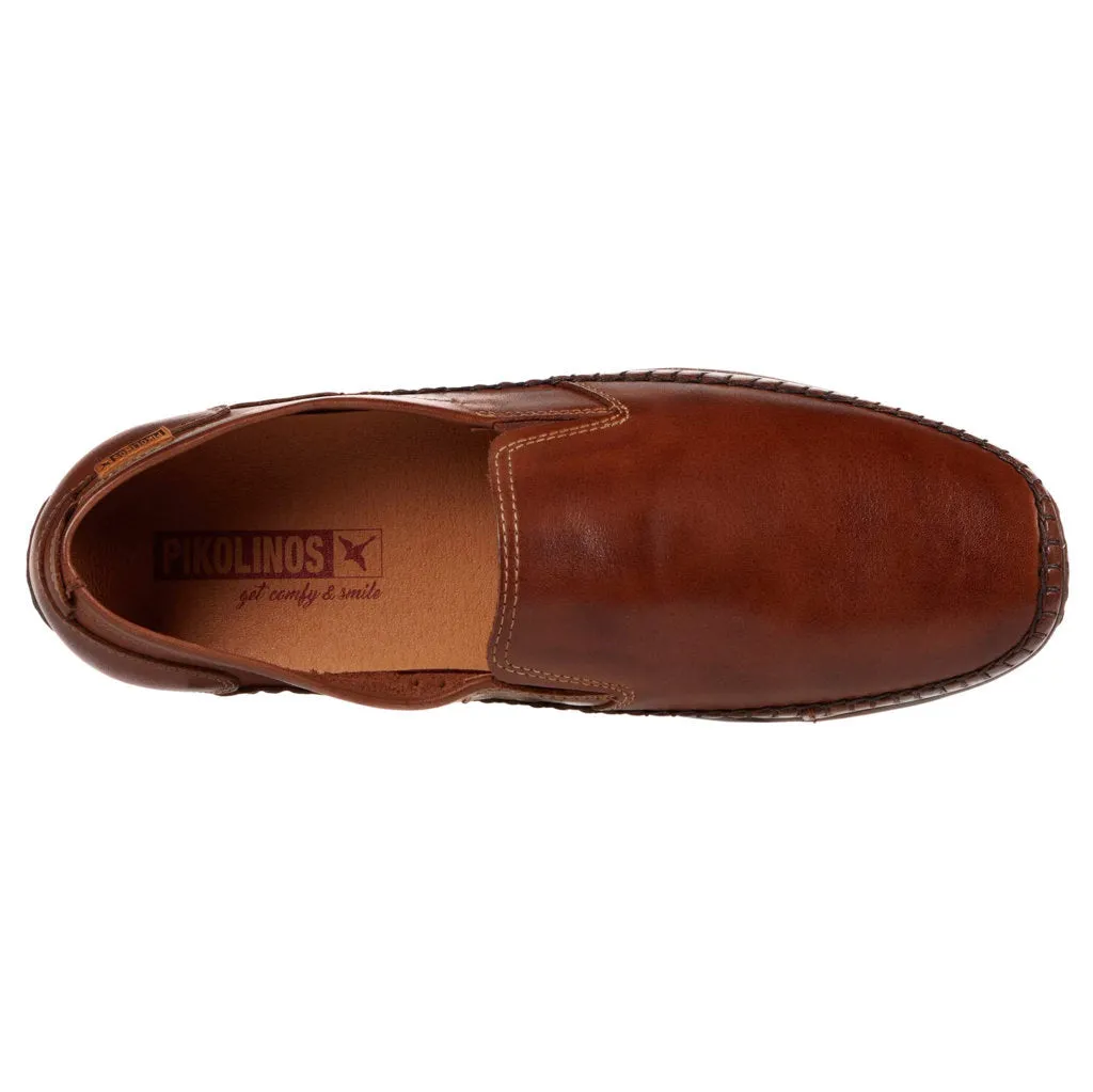 Azores Calfskin Leather Men's Moccasins