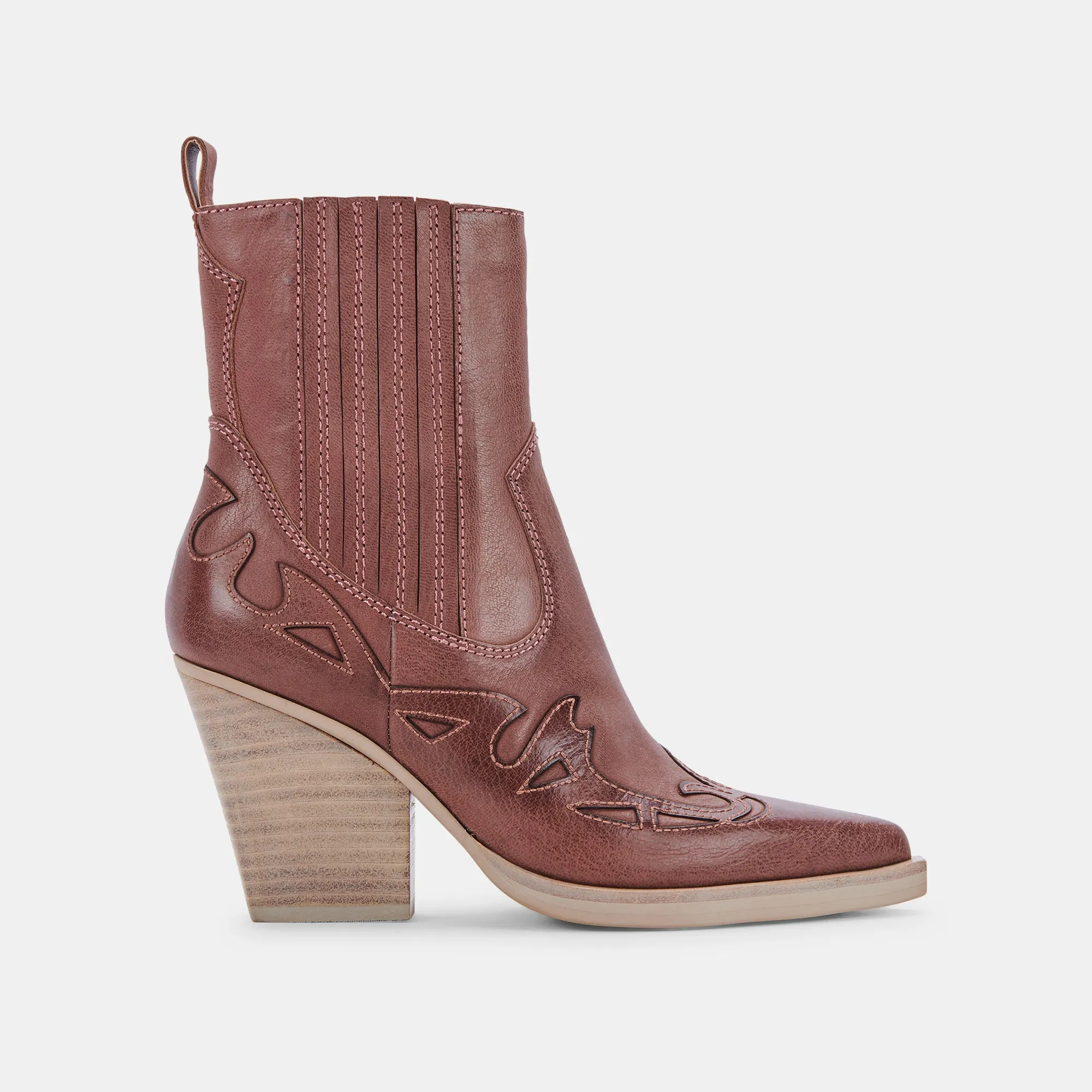 BEAUX BOOTS ROSE LEATHER