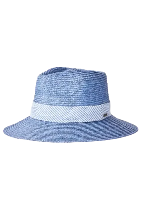 BRIXTON HAT JOANNA SHORT BRIM STATE BLUE