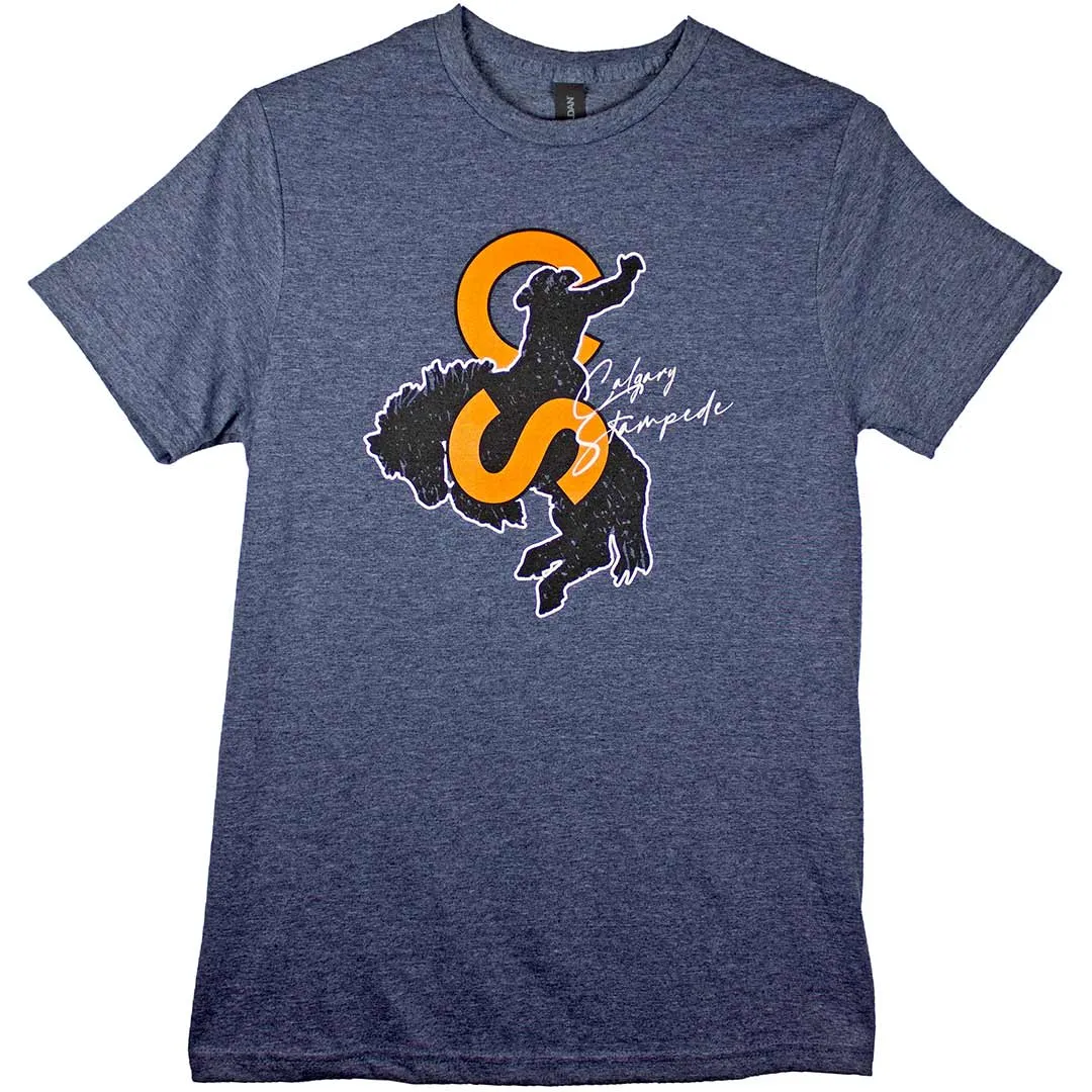 Calgary Stampede Unisex Bronc Rider Logo T-Shirt