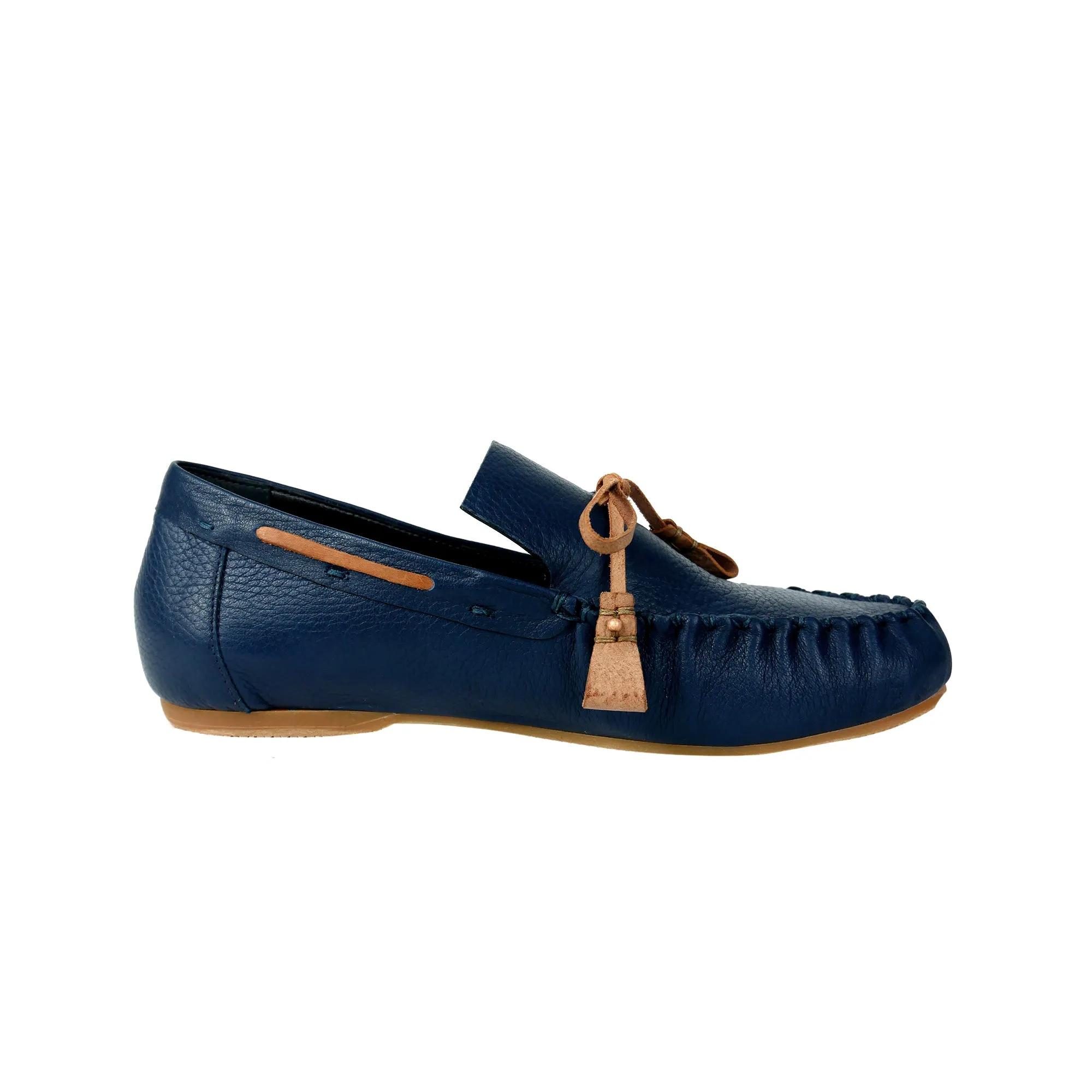 Car Shoes Fiocco Cervo Navy Blue