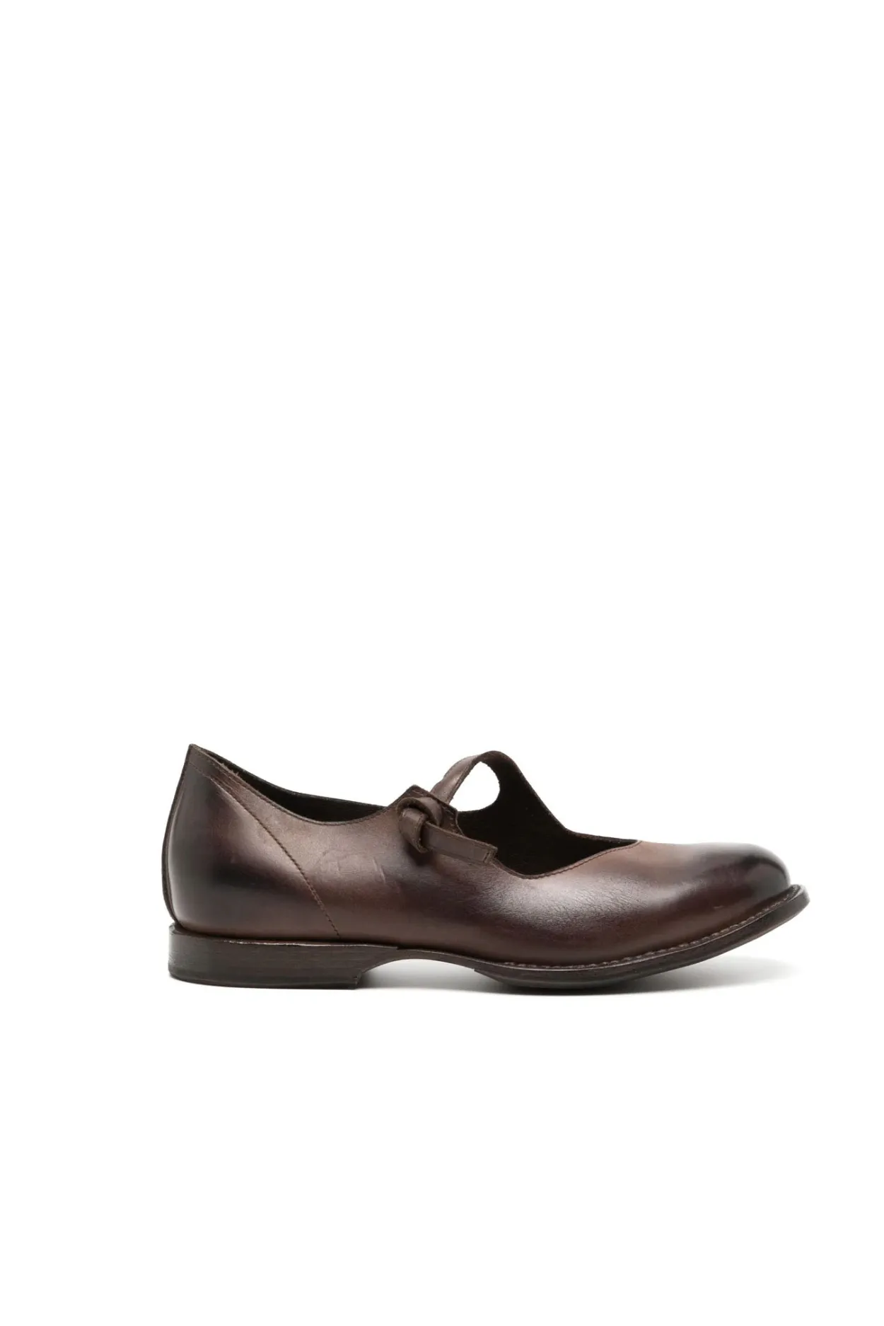 Cherevichkiotvichki - Self Lace Pump - Aubergine Brown