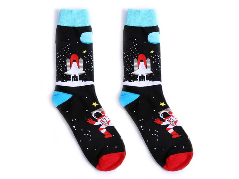 Crew Socks | Funky Socks - Spaceship