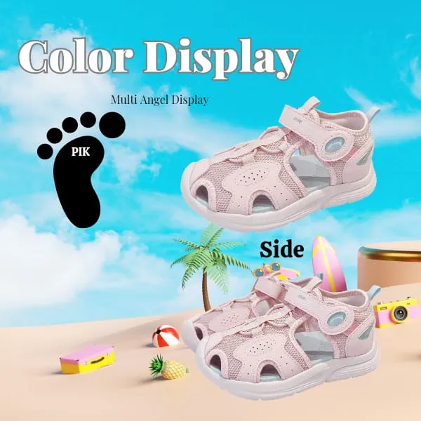 DR.KONG KIDS TOTAL CONTACT SANDALS DK-S1000691-PIK(RP : $109)