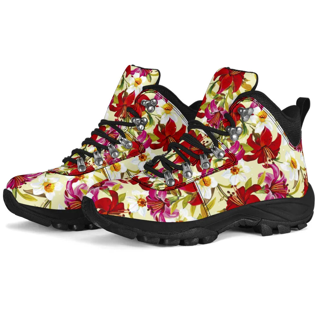 Floral Alpine Boots