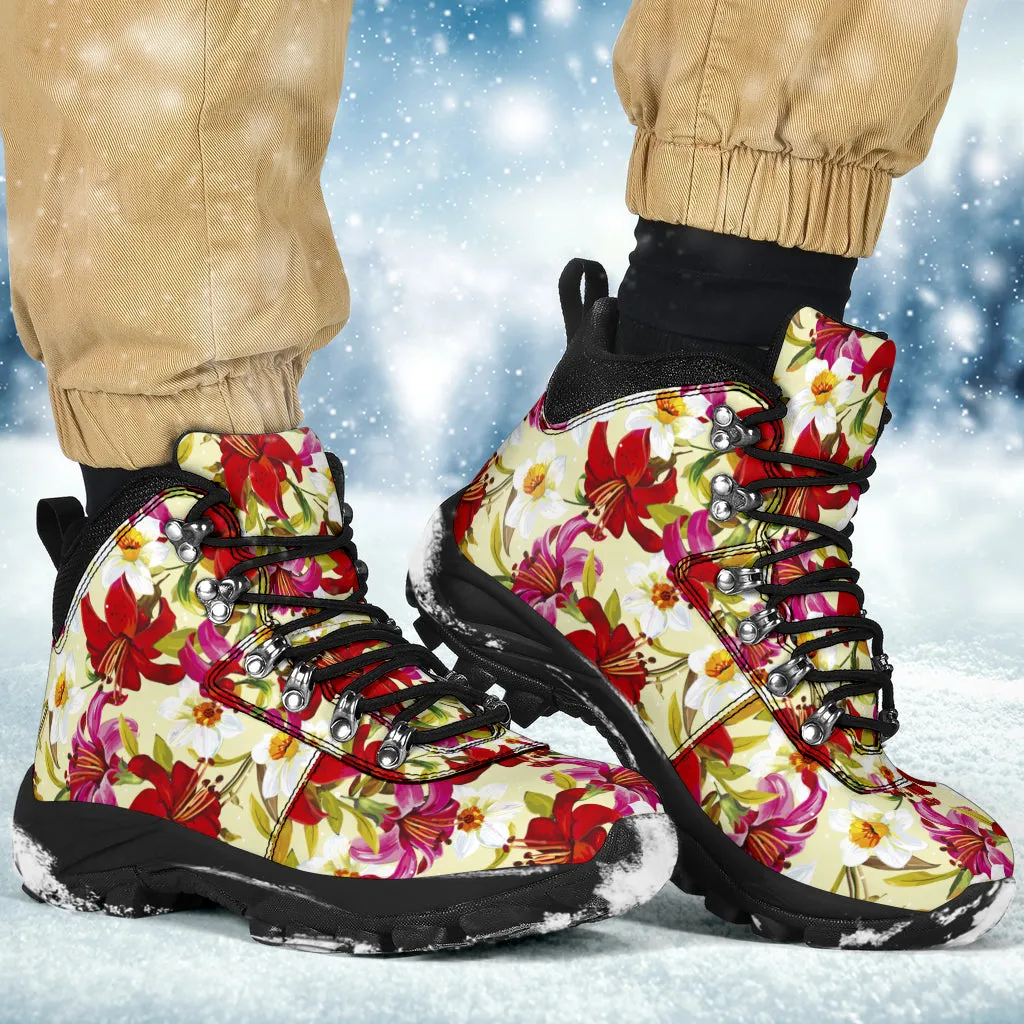 Floral Alpine Boots