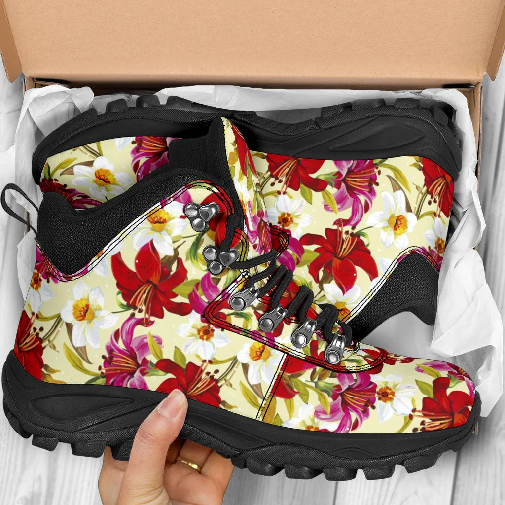 Floral Alpine Boots