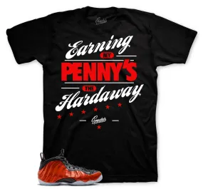 Foamposite Metallic Red Earning Penny's Shirt