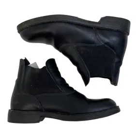 Fouganza '100 Jodhpur' Paddock Boots in Black - Women's 4.5