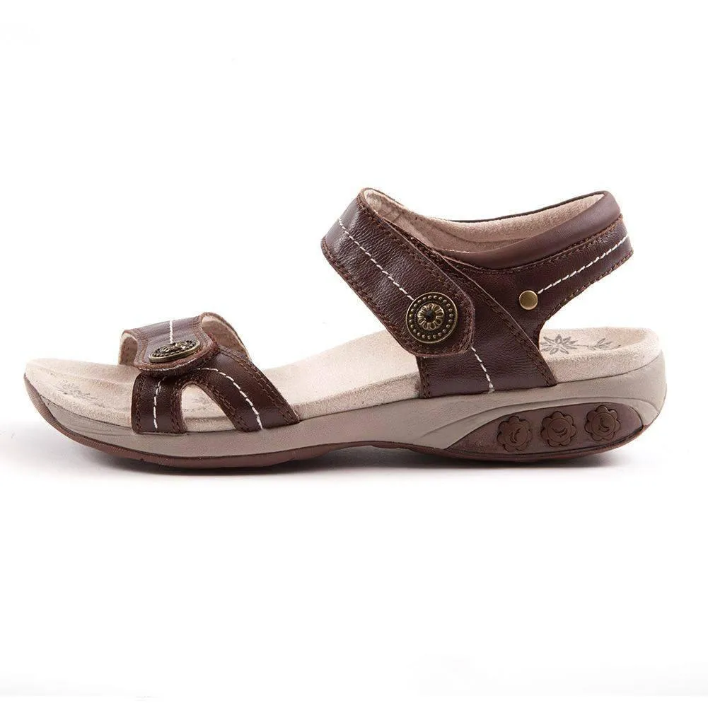 Grace Women's Leather Adjustable Sandal