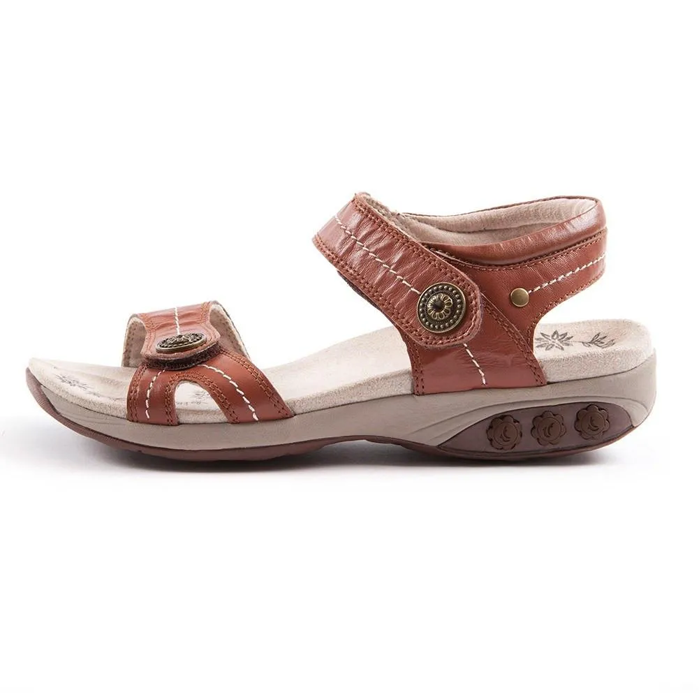 Grace Women's Leather Adjustable Sandal