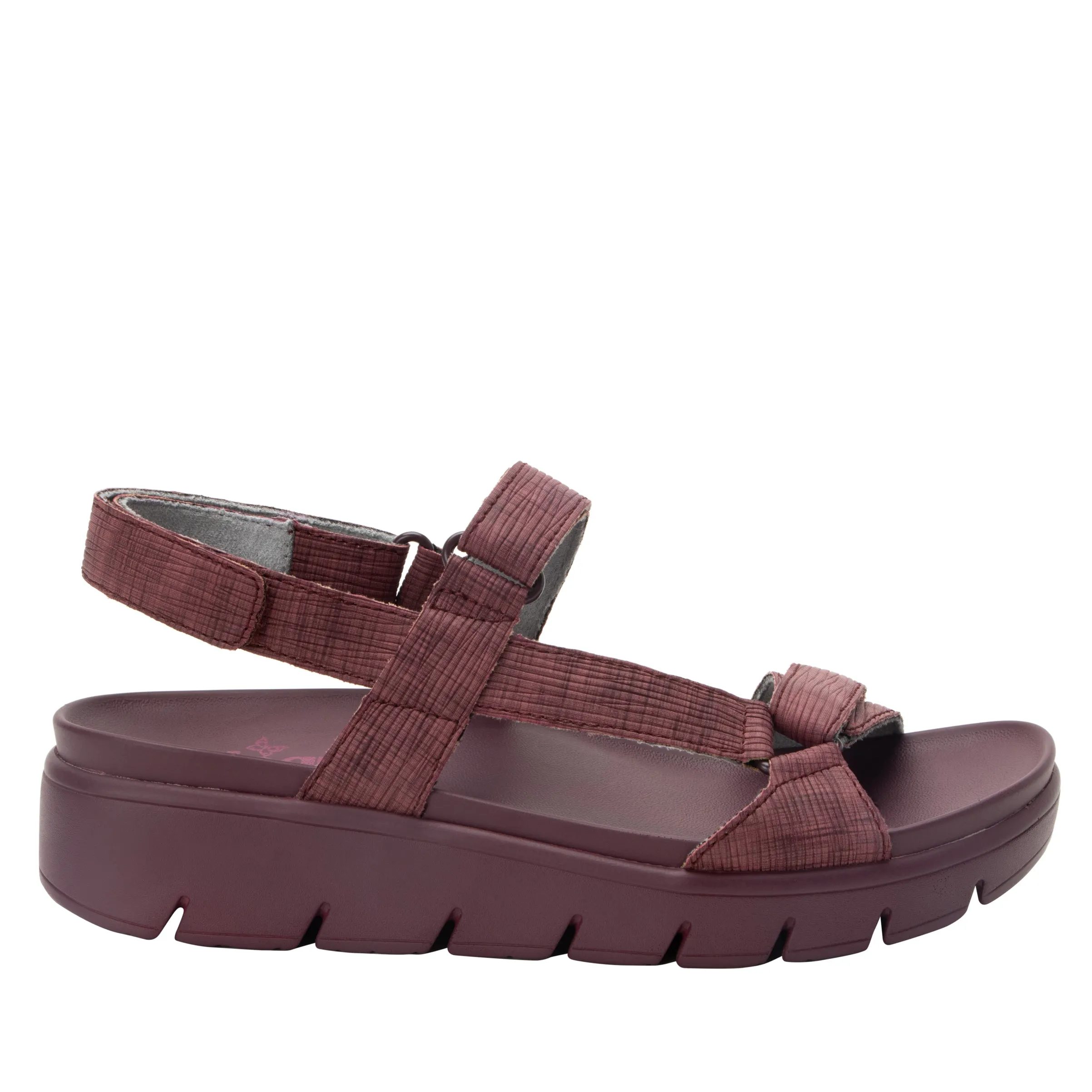 Henna Plum Sandal