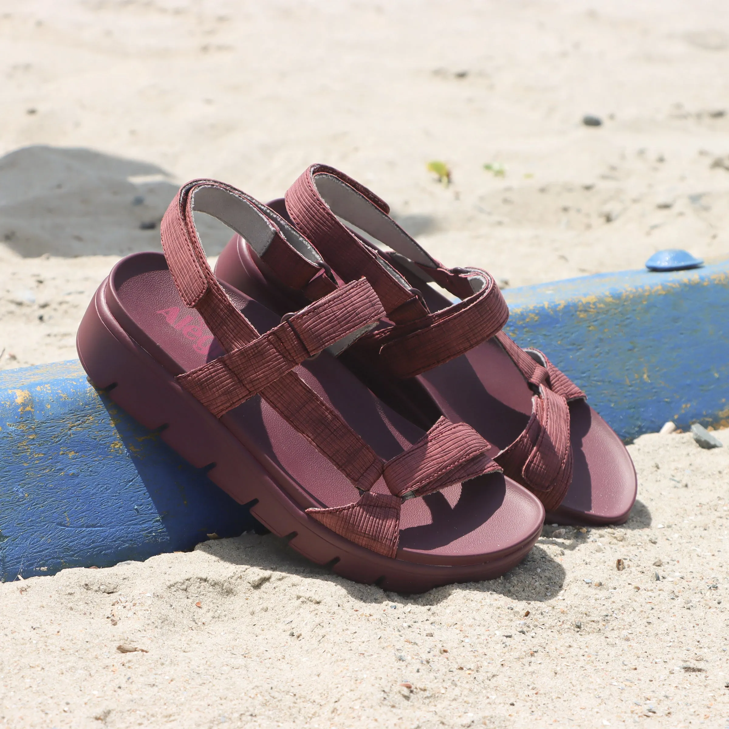 Henna Plum Sandal