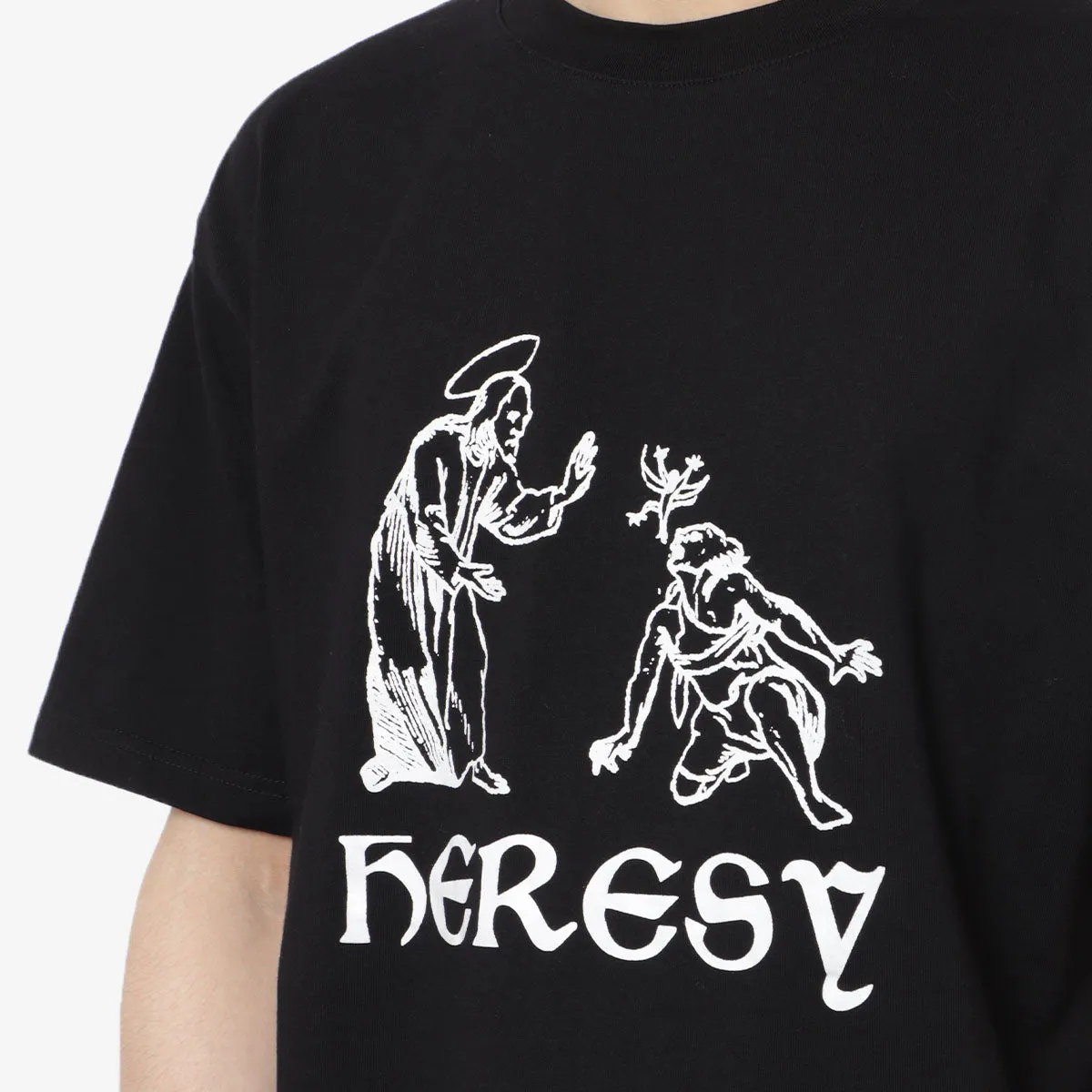 Premium Heresy Demons Graphic T-Shirt - Stylish Dark Fantasy Tee for Gamers and Fans