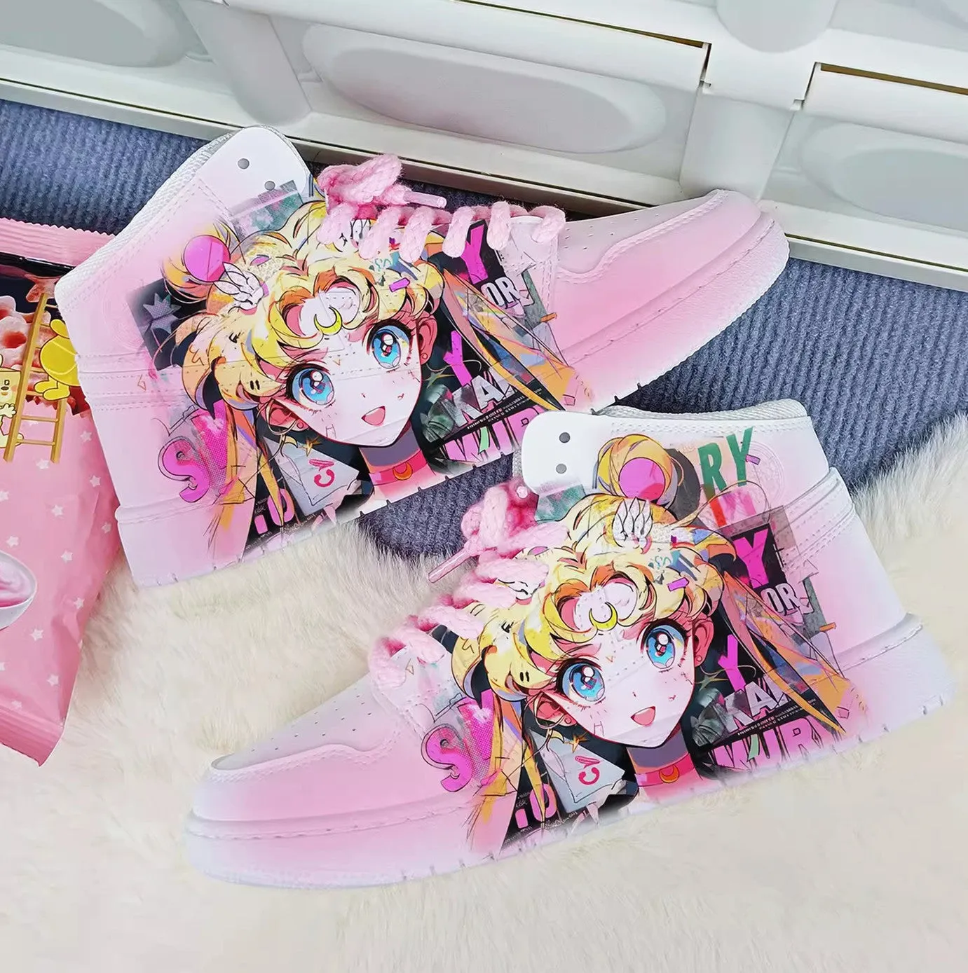 Kawaii Sailormoon Shoes PN6482