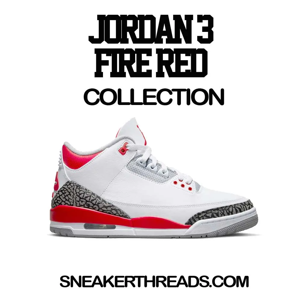 Kids - Fire Red 3 Box Of Sneakers Shirt