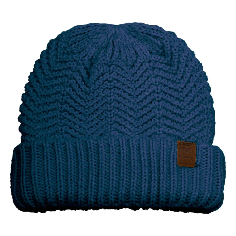 Knitted hat Sophie Petrol