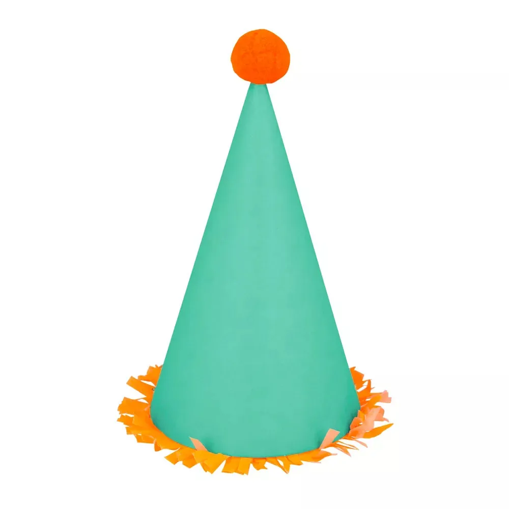 Large PomPom Fringe Party Hats