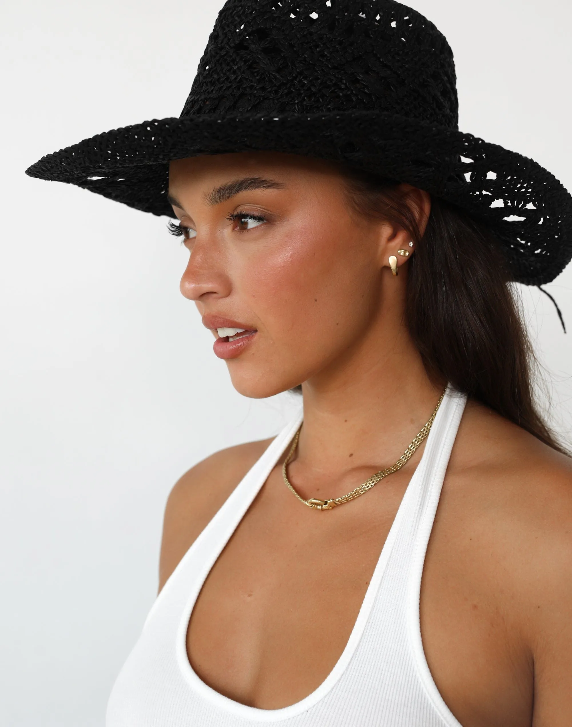 Mia Cowboy Hat (Black)