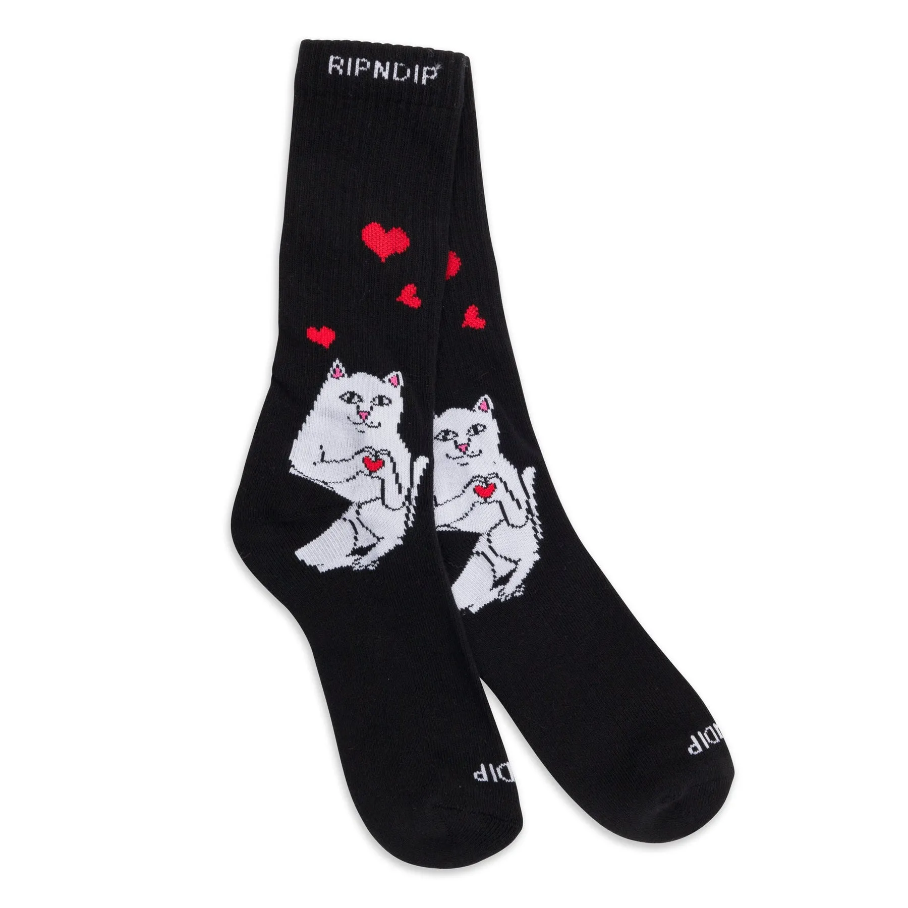 Nermal Loves Socks (Black)