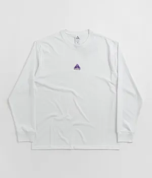 Nike ACG Lungs Long Sleeve T-Shirt - Summit White / Black