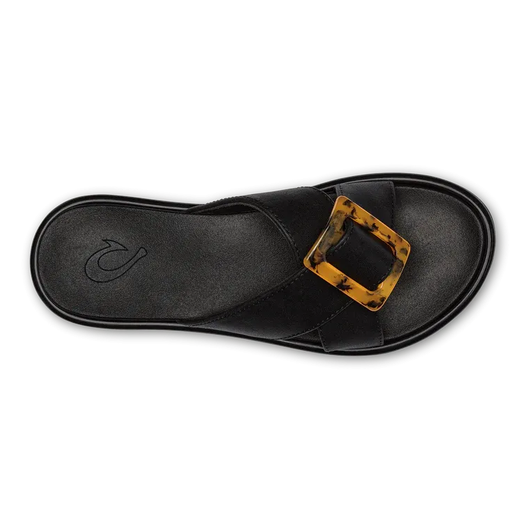 Olukai Women's La'i Slide Black