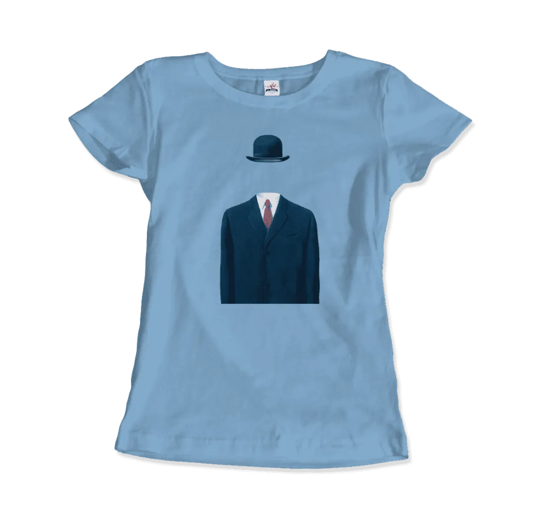 Rene Magritte Man in a Bowler Hat, 1964 Artwork T-Shirt