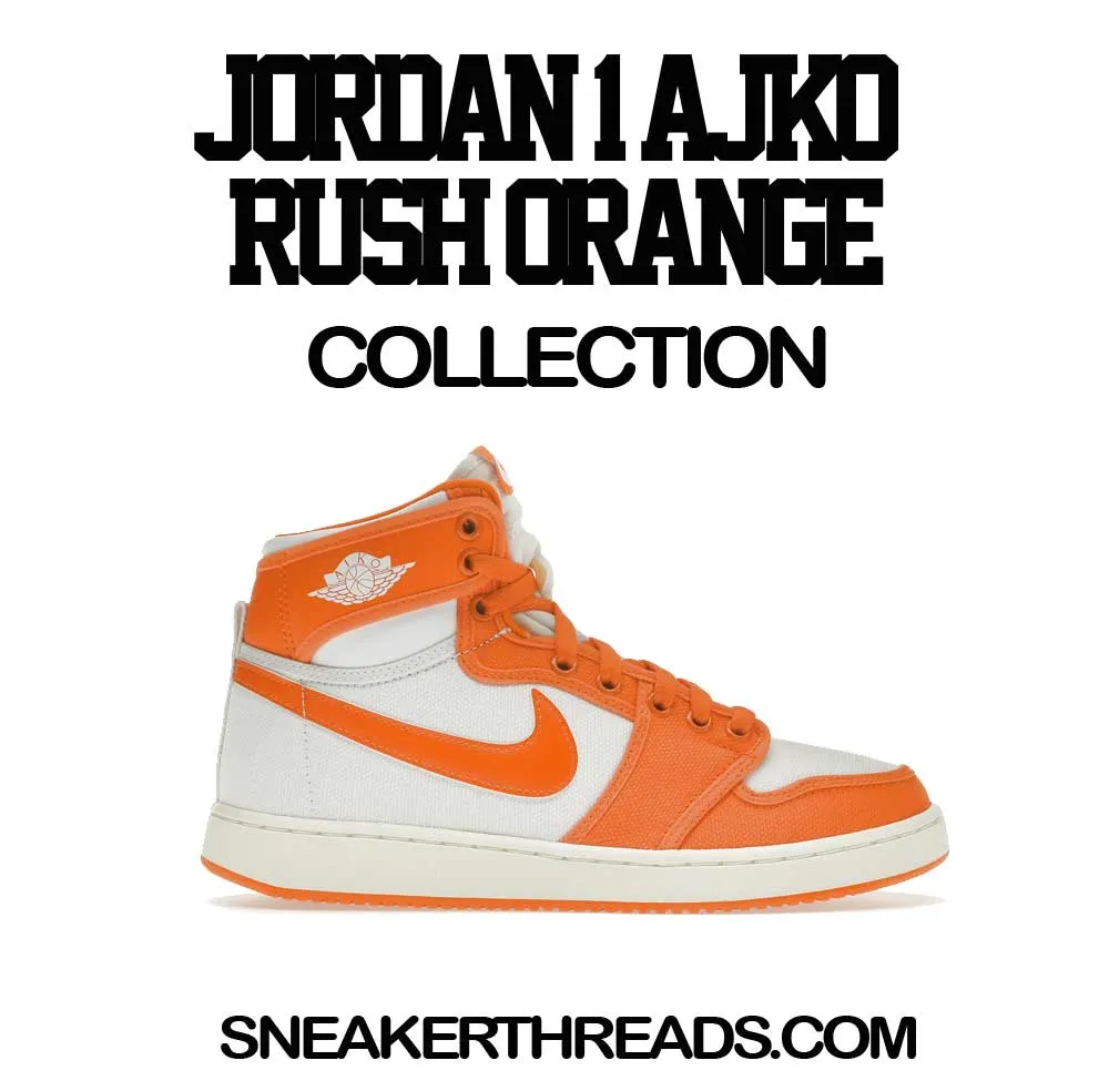 Retro 1 AJKO Rush Orange Prosper Shirt