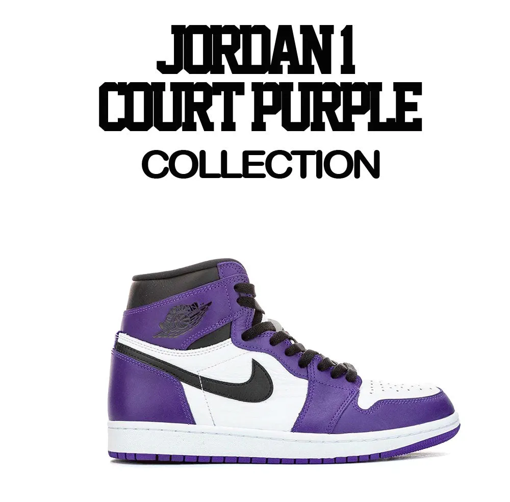 Retro 1 Court Purple Everyday Shirt