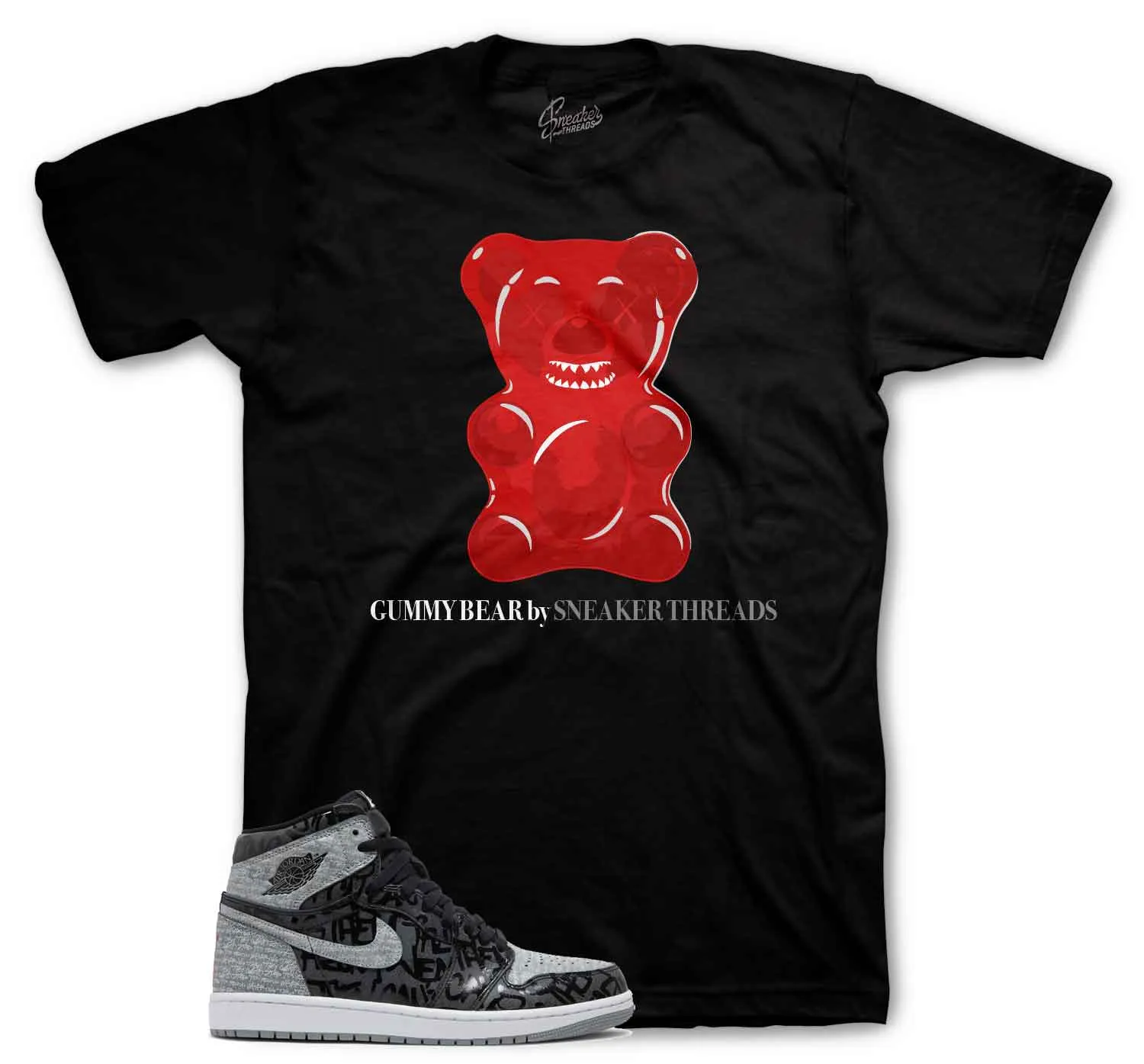 Retro 1 Rebellionaire Gummy Bear Shirt