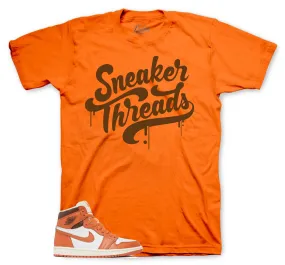 Retro 1 Starfish Shirt - ST Drip- Orange