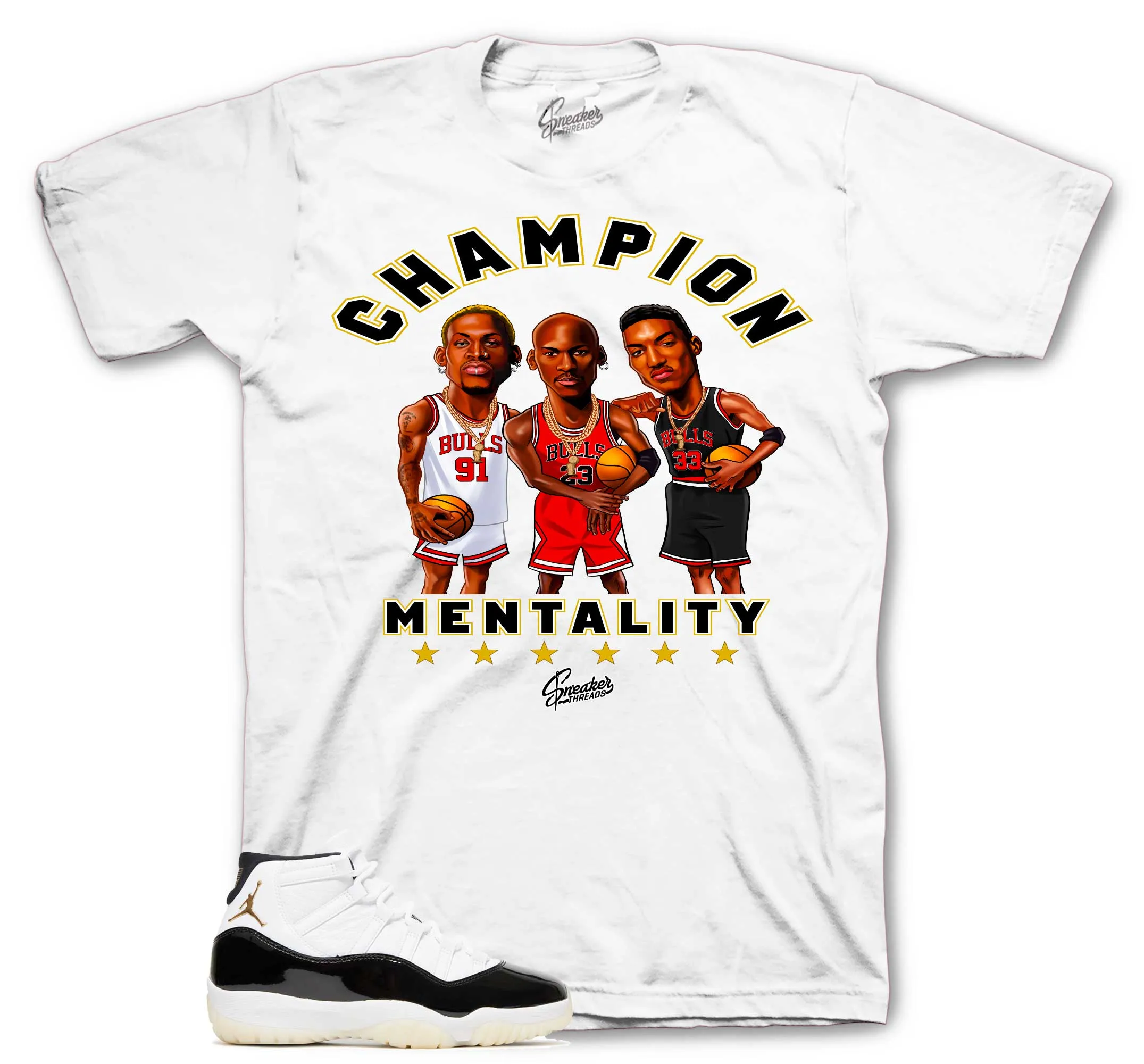 Retro 11 Gratitude Shirt - Champ Mentality