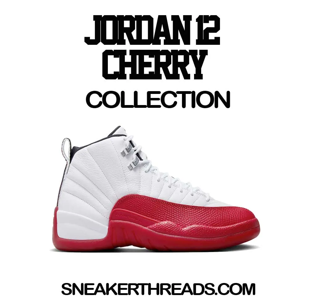 Retro 12 Cherry Shirt - St. Micheal - Red