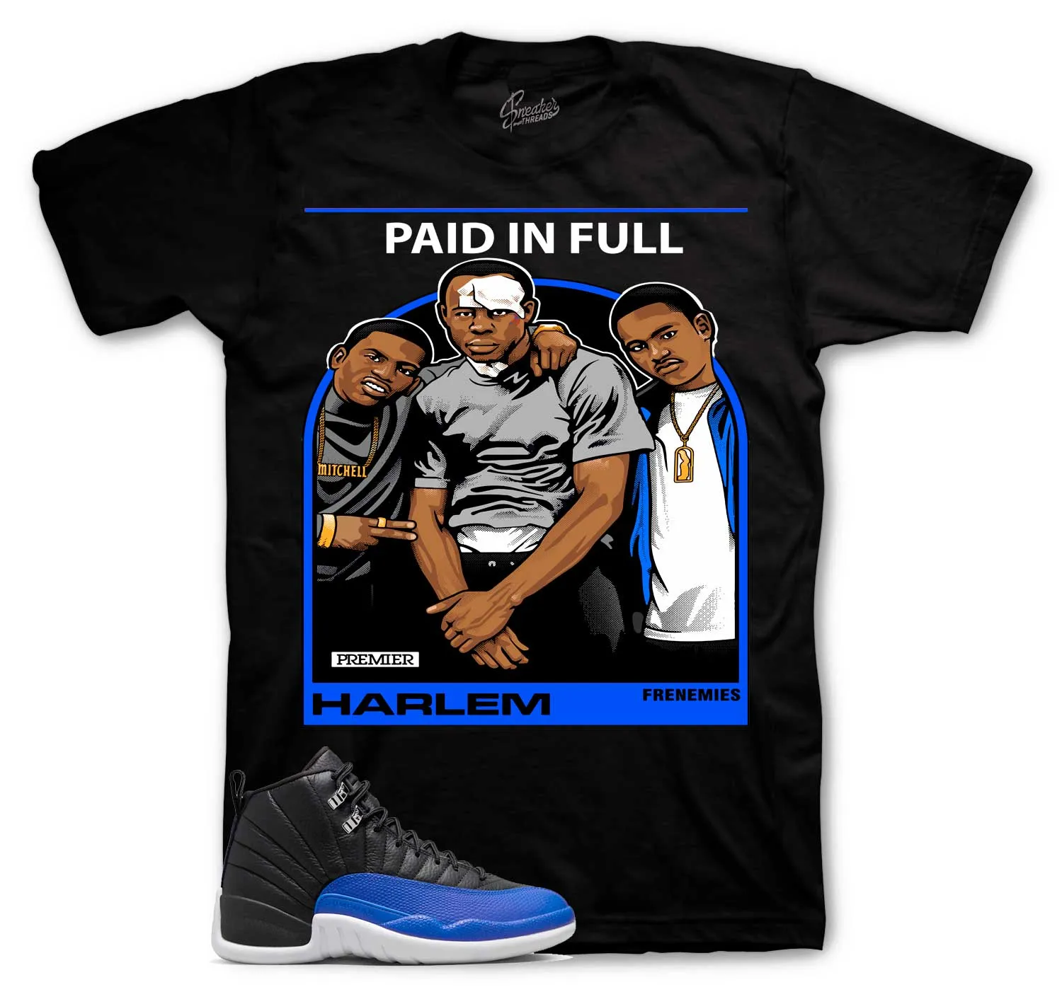 Retro 12 Hyper Royal Frenemies Shirt