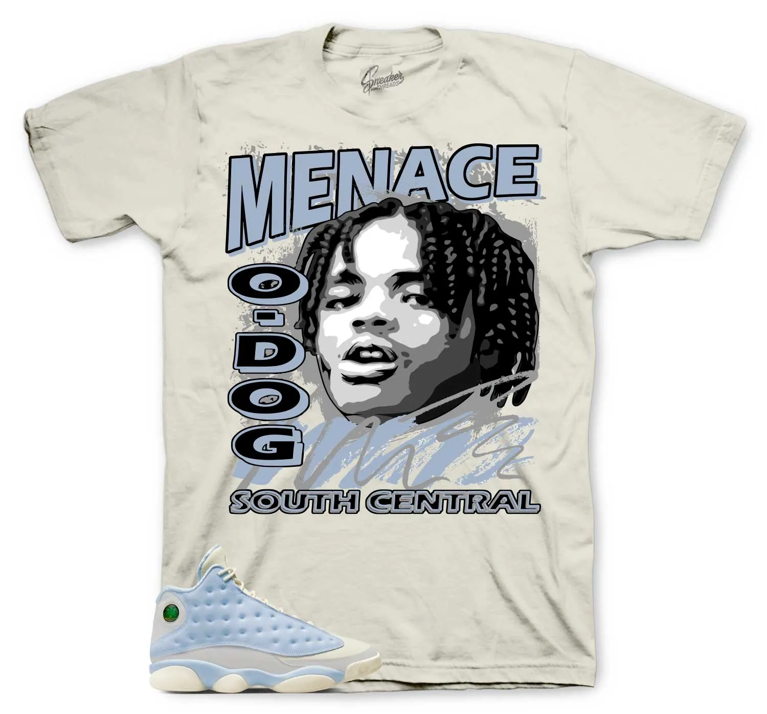 Retro 13 Celestine Blue Nineties Shirt