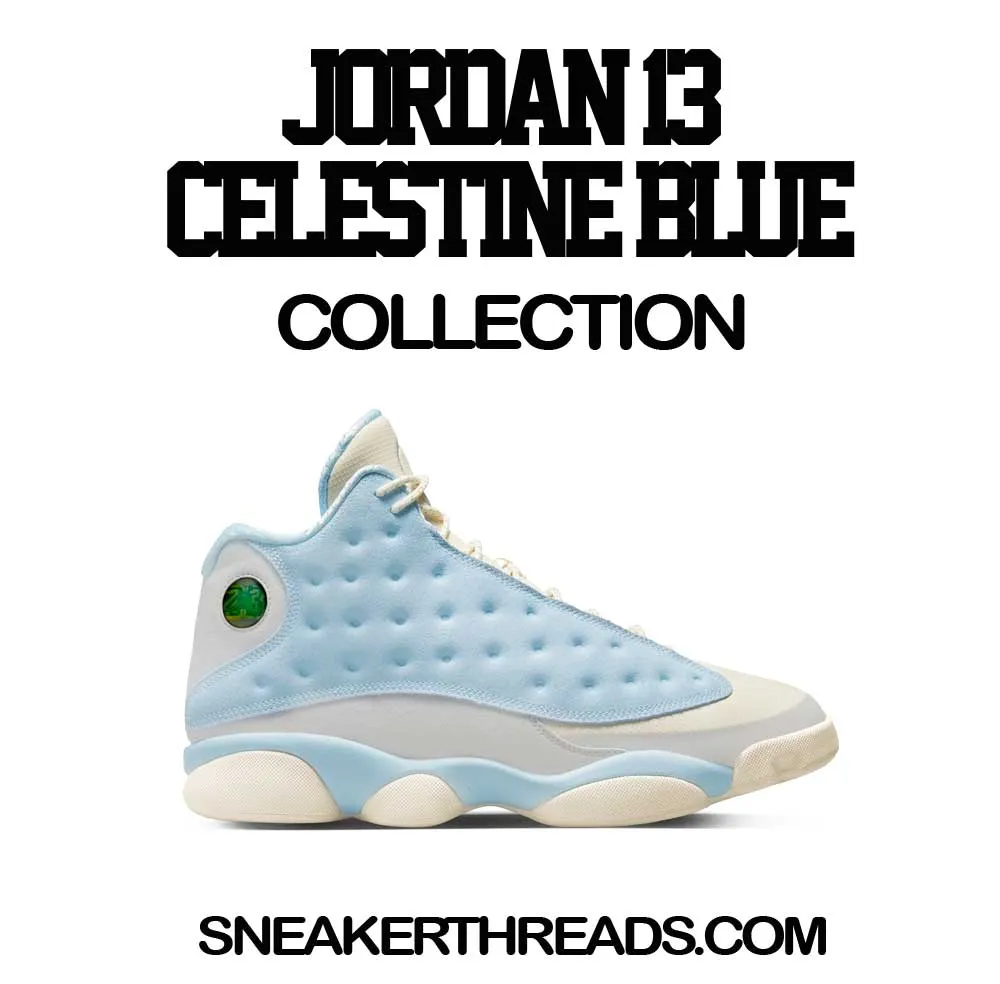 Retro 13 Celestine Blue Nineties Shirt