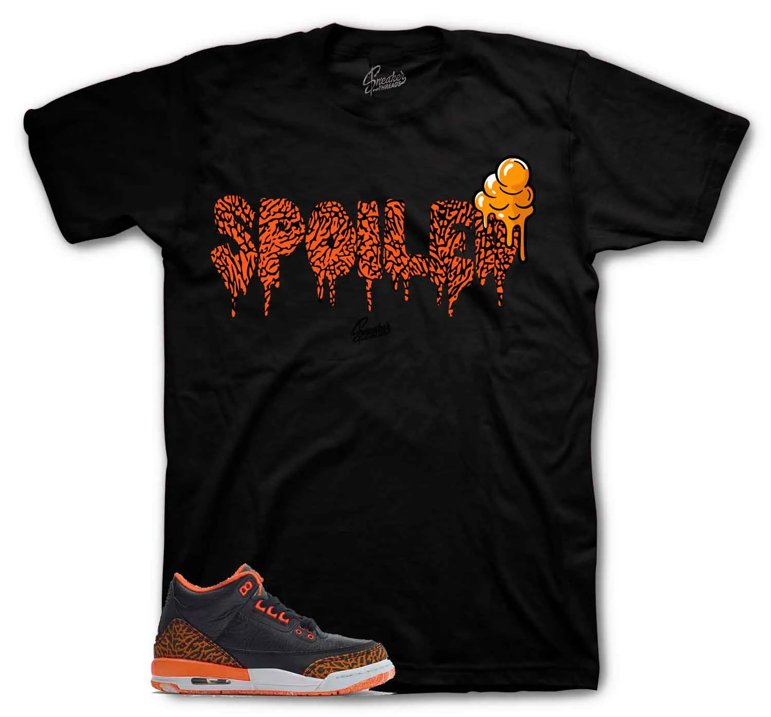 Retro 3 Kumquat Spoiled Shirt