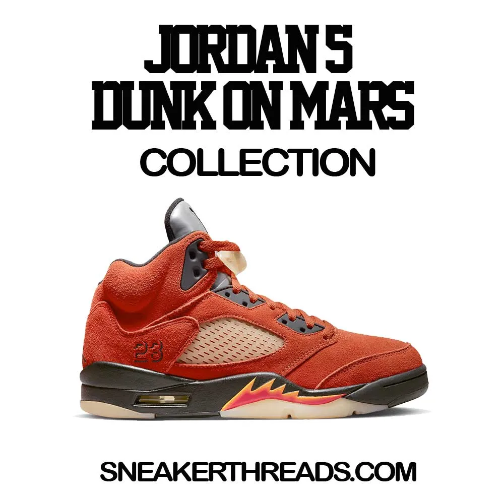 Retro 5 Mars For Her Shirt - Daily Routine - Red