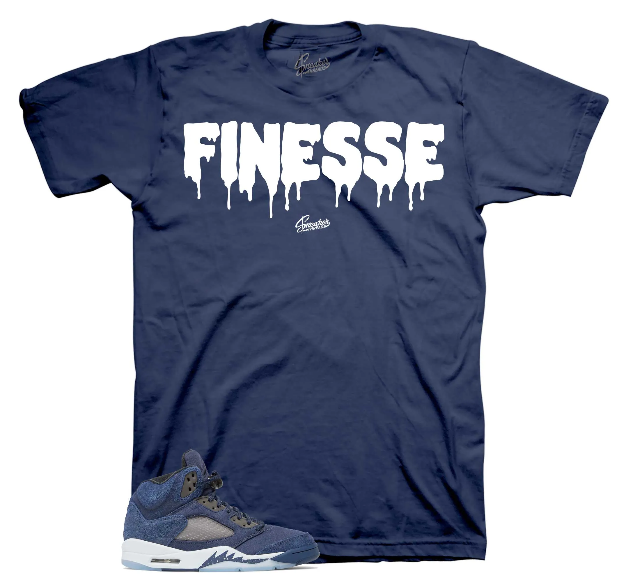 Retro 5 Midnight Navy - Finesse - Navy