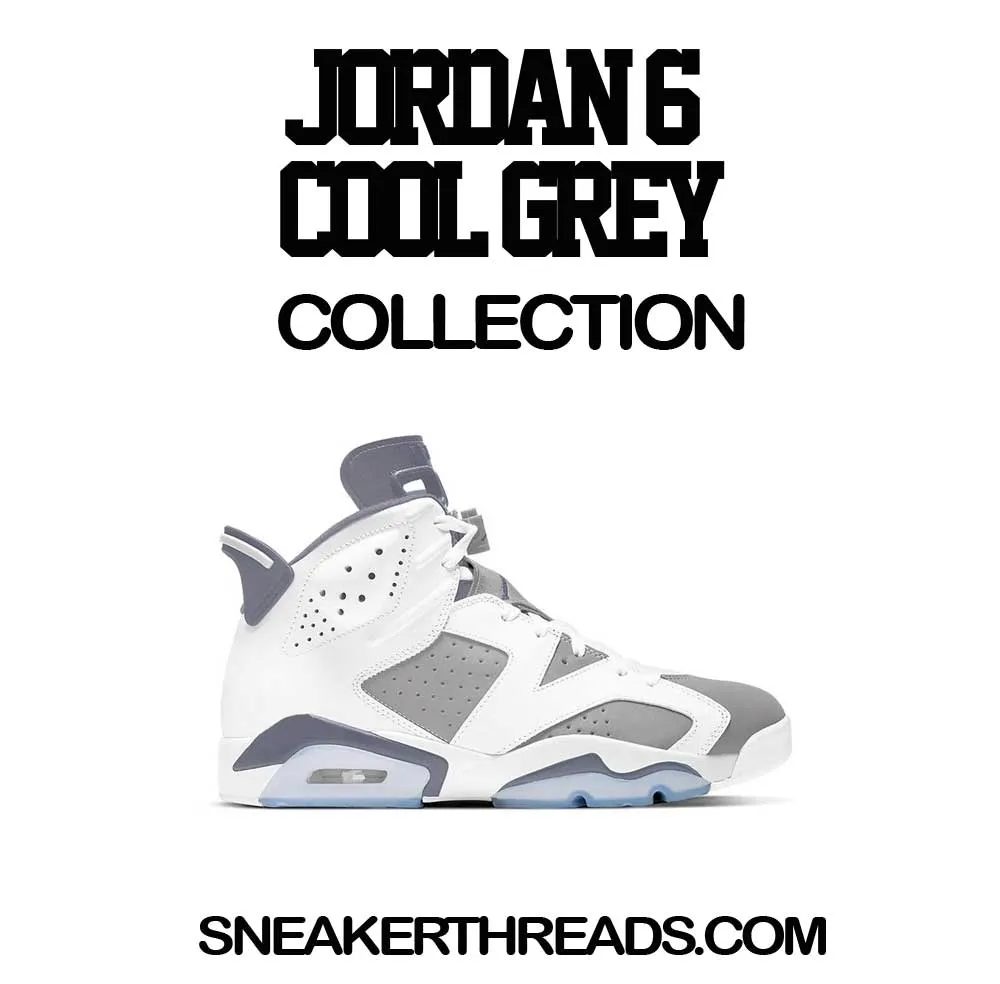 Retro 6 Cool Grey Shirt - Copped Em