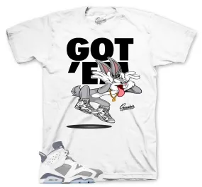 Retro 6 Cool Grey Shirt - Copped Em