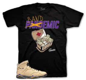 Retro 7 Vachetta Tan Bandemic Shirt