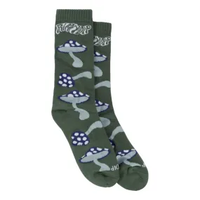 RIPNDIP EUPHORIA SOCKS-GREEN